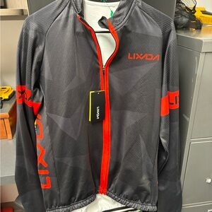 Men's Performance bicycle Jacket - Black and Red